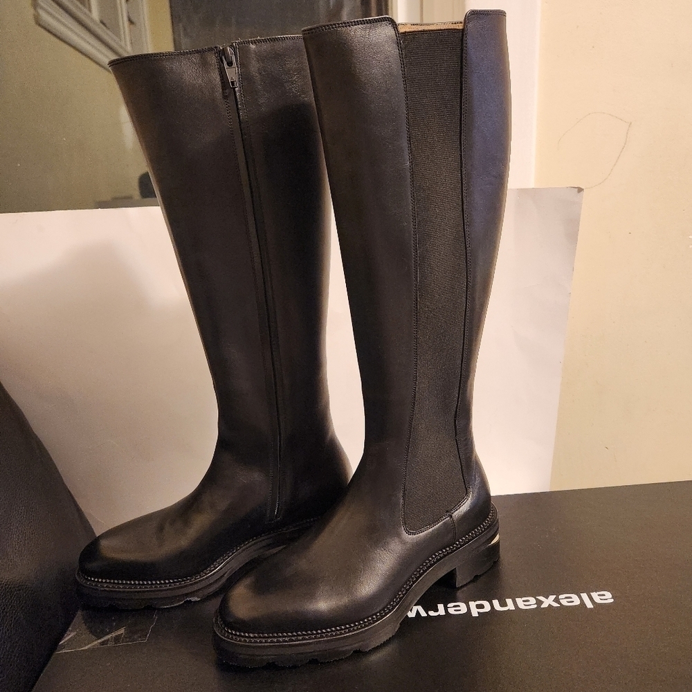 Alexander Wang Andy riding boots size 38.5 BNWB - Picture 11 of 15